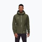 Vyriška striukė nuo lietaus Mammut Crater IV HS Hooded dark marsh
