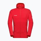 Vyriškas žygio džemperis Mammut Taiss Light ML Hooded mammut red