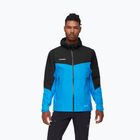 Vyriška striukė nuo lietaus Mammut Convey Tour HS glacier blue/black