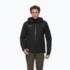 Vyriška lietaus striukė Mammut Linard HS Thermo Hooded Jacket Men black