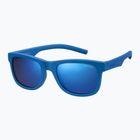Vaikiški akiniai nuo saulės Polaroid PLD 8020/S blue/grey blue multilayer polarized