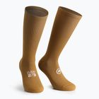 ASSOS Spring Fall Unisea bronze ash dviratininkų kojinės