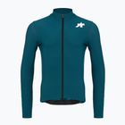 Vyriški ilgomis rankovėmis dviračių marškinėliai ASSOS Mille GT Spring Fall Jersey S11 deep petrol