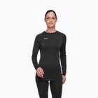 Moteriški termoaktyvūs marškinėliai Mammut All-Mountain Seamless BL Mid juoda/balta