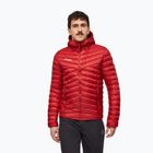 Vyriška pašiltinta striukė Mammut Albula IN Hooded Jacket Men dark mammut red