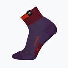 Kojinės Mammut Hiking Merino Quarter Socks paloja/dark mammut red