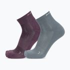 Kojinės Mammut Multisport Quarter Socks 2 pack paloja/strata
