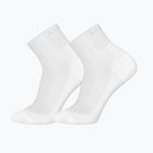 Kojinės Mammut Multisport Quarter Socks 2 pack white/white