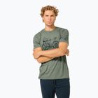 Vyriški marškinėliai Super.Natural Wander Wheel Tee eucalyptus/blueberry