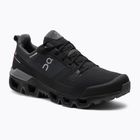 Vyriški trekingo batai On Cloudwander Waterproof black/eclipse 7398606