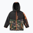 Vaikiška snieglenčių striukė ThirtyTwo Grasser Insulated black/orange