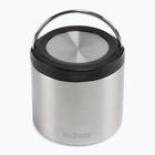 Klean Kanteen TKCanister 473 ml šlifuotas nerūdijančio plieno maisto termosas