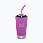 "Klean Kanteen Tumbler" termo puodelis su vakuumine izoliacija "Berry bright