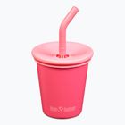 Puodelis Klean Kanteen Kid's Steel Straw Lid 296 ml rouge red