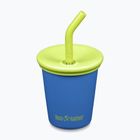 Puodelis KLEAN KANTEEN Steel Straw Lid 296 ml super sonic