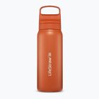 Lifestraw Go 2.0 Plieninis kelioninis butelis su filtru 700 ml kyoto orange