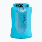 Vandeniui atsparus maišas Exped Drybag Versa Clear 3 l cyan