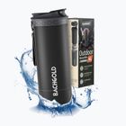 Turistinis butelis su filtru Bachgold Selfpress Waterfilter XL 800 ml juodas