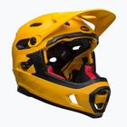 Dviračio šalmas Bell FF Super DH MIPS Spherical matte gloss yellow/black