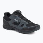 Dviračių batai MTB vyriški Giro Gauge Boa dark shadow/black