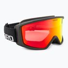 Slidinėjimo akiniai Giro Index 2.0 black wordmark/vivid ember