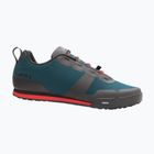 Vyriški platforminiai dviračių batai Giro Tracker Fastlace harbor blue/bright red