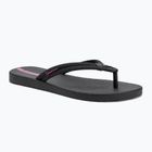 Moteriškos šlepetės per pirštą Ipanema Diversa black/lilac