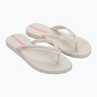 Moteriškos šlepetės per pirštą Ipanema Diversa off white/pink