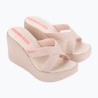 Moteriškos šlepetės Ipanema High Fashion II Slide beige/glitter/pink