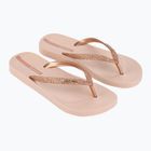 Moteriškos šlepetės per pirštą Ipanema Anatomica Lolita pink/glitter pink