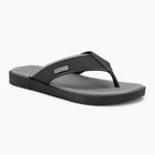 Vyriškos šlepetės per pirštą Ipanema Vintage black/black/grey