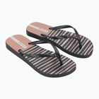 Moteriškos šlepetės per pirštą Ipanema Classic Happy XII black/black/pink