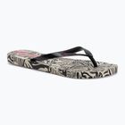 Moteriškos šlepetės per pirštą Ipanema Animal Print VI beige/black/pink