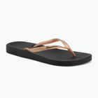Moteriškos šlepetės per pirštą Ipanema Anat Tan black/gold