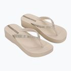 Moteriškos Ipanema Mesh X Plat šlepetės beige/beige/brown