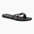 Moteriškos šlepetės per pirštą Ipanema Kirei Chic black/brown tile