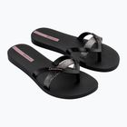 Moteriškos šlepetės per pirštą Ipanema Kirei Chic black/glitter/purple
