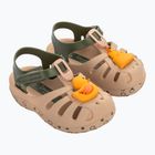 "Ipanema Summer XV Baby" šviesiai smėlio, žalios ir geltonos spalvos sandalai