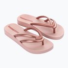 Moteriškos šlepetės per pirštą Ipanema Comfy pink/metallic pink