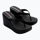 Moteriškos šlepetės per pirštą Ipanema High Fashion II black/black/beige