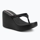 Moteriškos šlepetės per pirštą Ipanema High Fashion II black/black/beige
