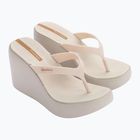 Moteriškos šlepetės per pirštą Ipanema High Fashion II beige/light beige