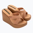 Moteriškos šlepetės Ipanema High Fashion II Slide beige/glitter beige/green