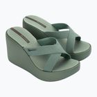 Moteriškos šlepetės Ipanema High Fashion II Slide green/glitter green/grey