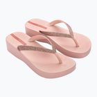 Moteriškos Ipanema Mesh Chic Plat pink/glitter pink šlepetės
