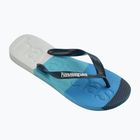 Šlepetės per pirštą Havaianas Top Logomania Colors II atlantic blue