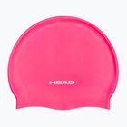 HEAD Silikoninė plokščia FUCS vaikiška plaukimo kepuraitė rožinės spalvos