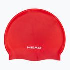 HEAD Silikoninė plokščia RD vaikiška plaukimo kepuraitė raudona 455006