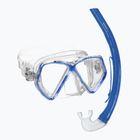 Vaikiškas paviršinio nardymo rinkinys Mares Combo Zephir Junior royal blue/clear