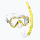 Vaikiškas paviršinio nardymo rinkinys Mares Combo Seahorse yellow/clear